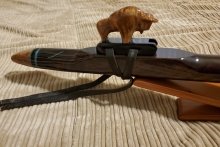 Walnut Native American Flute, Minor, Mid G-4, #N10J